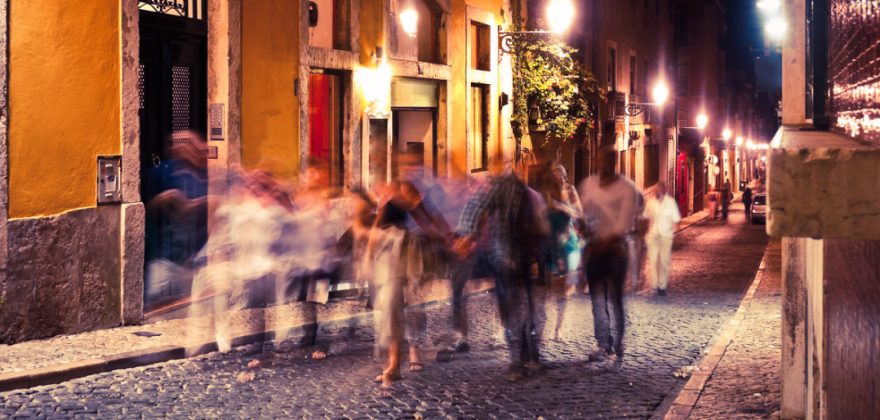 À noite por Lisboa com o Web Summit