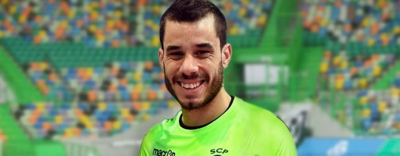 André Sousa, guarda-redes de futsal do Sporting