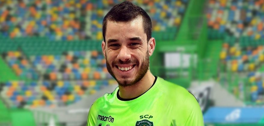 André Sousa, guarda-redes de futsal do Sporting