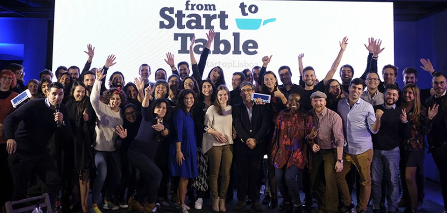 2.ª edição From Start-to-Table distingue três projetos