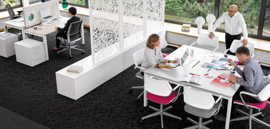 Trabalhar em open spaces