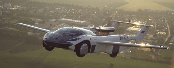 Empresa eslovaca testa carros voadores