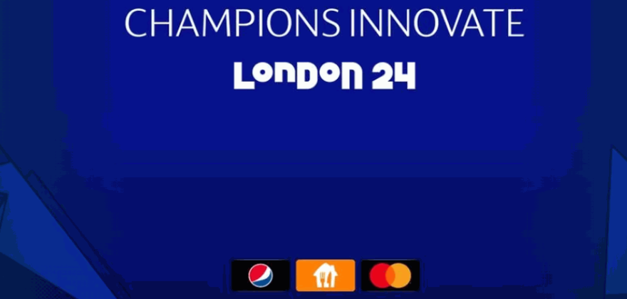 UEFA convida start-ups a propor ideias e soluções sustentáveis para os desafios identificados pelos patrocinadores da Liga dos Campeões 2023/2024: a PepsiCo; a Mastercard e a Just Eat Takeaway.com.