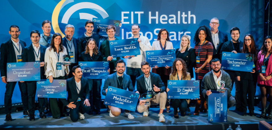 EIT Health InnoStars Grand Final winners and organisers