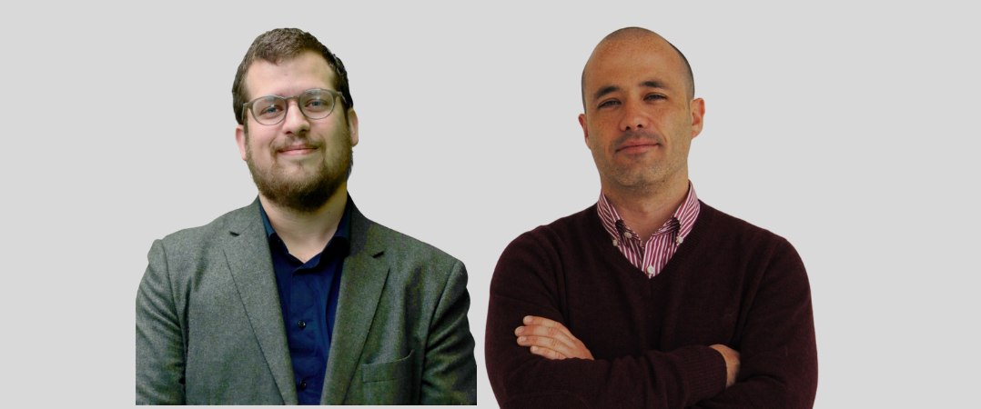 Afonso Gouveia e Pedro Moura, coordenadores do livro “Saúde Mental e o Trabalho”