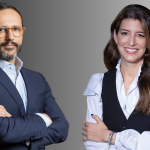 João Machado, presidente da Fundação Ageas, e Carolina Pita Negrão, diretora da Fundação MEO