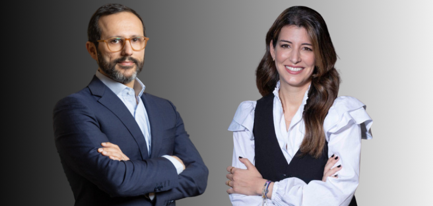 João Machado, presidente da Fundação Ageas, e Carolina Pita Negrão, diretora da Fundação MEO