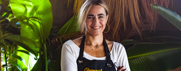 Sandra Barata, proprietária do Restaurante Girassol