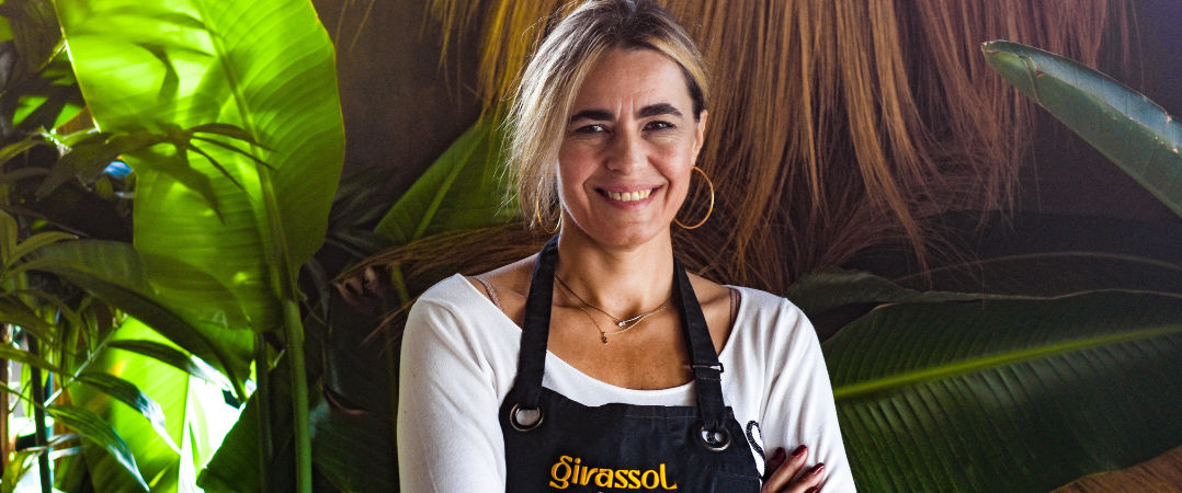 Sandra Barata, proprietária do Restaurante Girassol
