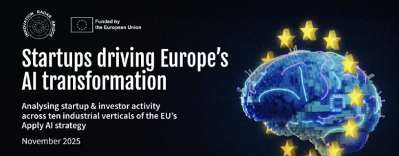relatório "Startups driving Europe’s AI transformation