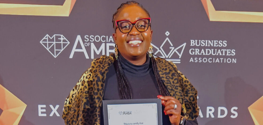 Gostina Malope, aluna do Global Online MBA da Porto Business School