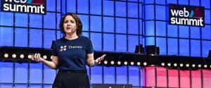 Ana Robakidze, da Theneo, vencedora do Pitch Web Summit 2022